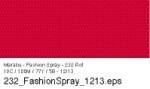 Barva na textil ve spreji Marabu Fashion Spray 100 ml - červená 232