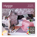 Kalendář nástěnný 2025 Hygge