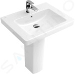 VILLEROY & BOCH - Subway 2.0 Umyvadlo s přepadem, 550x440 mm, alpská bílá 71135501