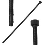 RAV Slezák - Flexi hadice (vlnovec), Černá - matná IT0012CMAT IT0012CMAT