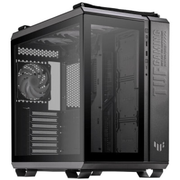 ASUS case TUF GAMING GT502 PLUS, Mid Tower, průhledná bočnice, 4x 120mm ARGB Fan, černá EDF_1887360