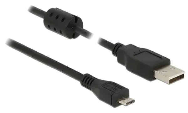 Delock USB-A - Micro USB-B černá / Kabel / USB 2.0 / 3 m / 480 Mbit/s (84909)