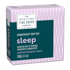 SCOTTISH FINE SOAPS Aromaterapeutické mýdlo Sleep 100 g, růžová barva