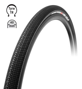 Plášť TUFO Gravel SPEEDERO 700 x 40C, bezdušový, černý