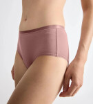 Dámské kalhotky GO Daily Cotton Midi 3P - BROWN - sv. hnědé 1141 - SLOGGI BROWN L