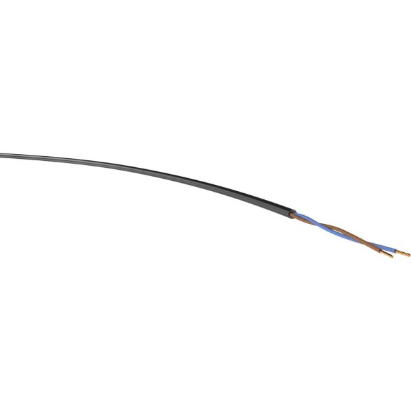 VER H03VV-F 2x0,5 sw Ri.100 energetický kabel H03VV-F 2 x 0.50 mm² černá 100 m