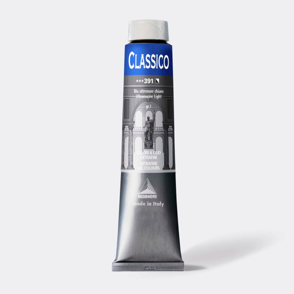 Olejová barva Maimeri Classico oil 200 ml - 391 ultramarin light