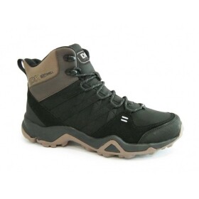 DK Obuv VB17782 pánská softshellová kotníková zimní black/brown