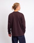 Tričko Carhartt WIP L/S Chase T-Shirt Palisander / Gold