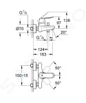 Eurosmart Cosmopolitan vanová baterie, 32831000