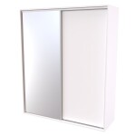 Nábytek Mikulík Skříň FLEXI 2 - 2x zrcadlo ROZMĚR: (š/v/h) 200 x 220 x 65 cm