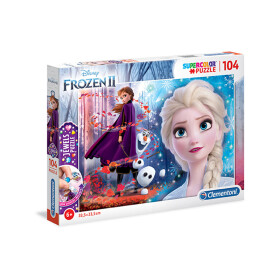 Clementoni Puzzle Jewels - Frozen 2, 104 dílků, 1. vydání - Schleich Wild Life