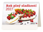Kalendář stolní 2027 - Rok plný sladkostí