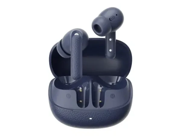 QCY Buds HT15 modrá / Bezdrátová sluchátka s mikrofonem / TWS / ANC / Bluetooth 5.4 / IPX4 / dobíjecí box (HT15 blue)