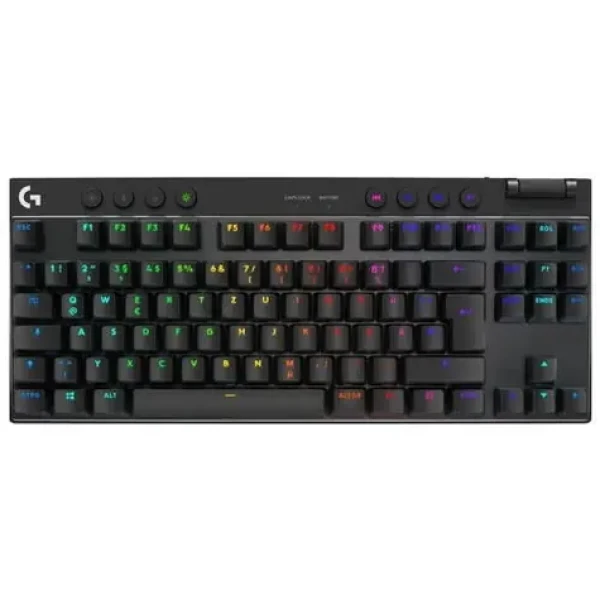 Logitech G PRO X TKL LIGHTSPEED / Bezdrátová herní klávesnice / CH layout / 2.4GHz Bluetooth / RGB (920-012132)