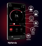 Řídící jednotka HARVIA Xenio CX170 WIFI CCX1704XWL