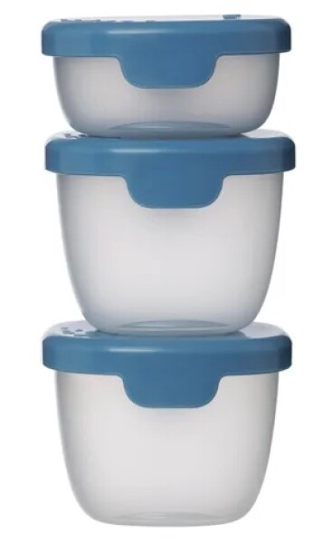 B.box sada krabiček snack tubs modré