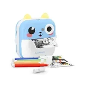 LAMAX InstaKid2 Plus modrá / dětský fotoaparát / 2.4" displej / Micro SD / MP3 / USB-C / hry (8596687002601)