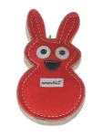 AnimALL Hračka Králík natural kůže podložená plstí 18x11 cm (110323)