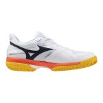 Mizuno Wave Exceed Court Clay M White/Calypso Coral/Citrus