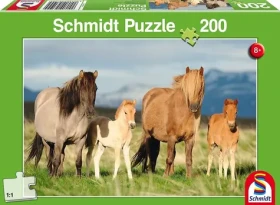 SCHMIDT Puzzle Koňská rodina