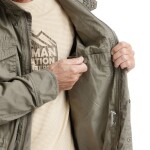 Bushman Pánská bunda Bow, khaki XXXXL