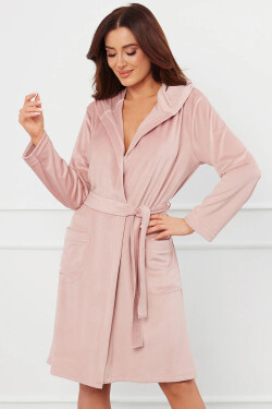Italian Fashion Akara long barva: pudrově růžová XL
