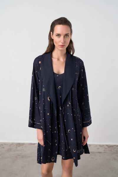 Vamp - Dvoudílný dámský set – Celeste 17066 - Vamp blue XL