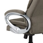 Kancelářské křeslo, houpací mechanismus, šedá látka, KA-G198 GREY2