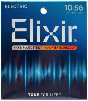 Elixir Nanoweb 7-String Light