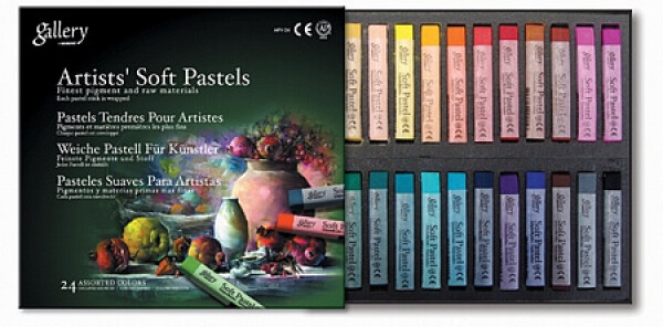 Mungyo Gallery Soft Pastel sada MPV24 24 barev
