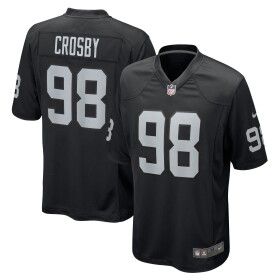 Nike Pánský dres Las Vegas Raiders NFL Maxx Crosby #98 Game Velikost: M