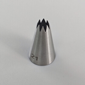 Cake star trezírovací špička č.21