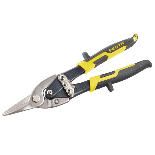 FESTA 17111 Nůžky na plech, převodové, 250mm, rovné, Cr-Mo