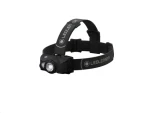LEDLENSER MH8 čelovka černá / 600/400/170/20 lm / IP54 / Li-Ion (502156)