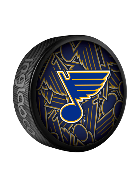 Inglasco / Sherwood Puk St. Louis Blues Clone 2022 Souvenir Collector Hockey Puck