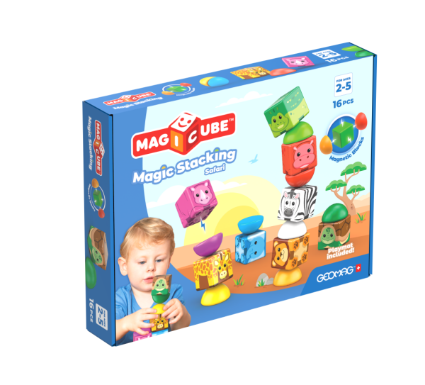 Geomag Magicube Safari 16 dílků - Geomag