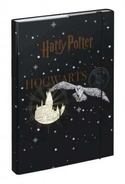 BAAGL Desky na školní sešity A4 Harry Potter Bradavice Erb / 29x43 cm (A-32052)