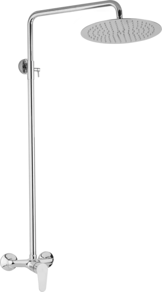 JB Sanitary Sprchová sestava s baterií TIRA s horním vývodem, průměr 30cm SD 61 000 00 4
