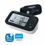 OMRON M7 Intelii IT AFib / Digitální tonometr na paži / 3. řádkový displej / paměť pro dva uživatele (4015672113923)