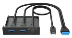 Graugear Multi Frontblende / USB hub / Pro PC skříň (G-MP01)