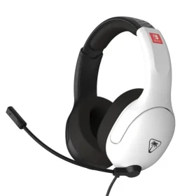 Turtle Beach Airlite Fit černo-bílá / Herní sluchátka / Nintendo Switch / 40mm měniče / mikrofon / 3,5 mm jack (TBS-8002-05)