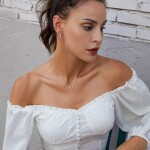 Stříbrný náhrdelník se zirkony Elba - stříbro 925/1000, srdce, Stříbrná 45 cm