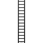 MEXEN - Bolt otopný žebřík/radiátor 1800 x 300 mm, 351 W, černá W126-1800-300-00-70
