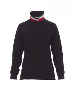 Dámská polokošile Payper LONG NATION LADY Barva: Černá/ Itálie, Velikost: S (000084002114013S)