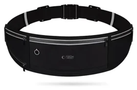 Tech-Protect M3 černá / Sportovní ledvinka / Univerzální velikost