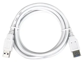 PremiumCord USB 3.0 prodlužovací kabel A-A bílá / Prodlužovací kabel / Super-speed 5Gbps / M/F / 3 m (ku3paa3w)