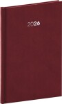 Týdenní diář Balakon 2026, bordó