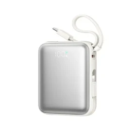 Joyroom JR-PBF27 bílá / Powerbanka / 10000mAh / 22.5W / 1x USB-C / 1x Lightning + 1 USB-C kabel (6956116745110)