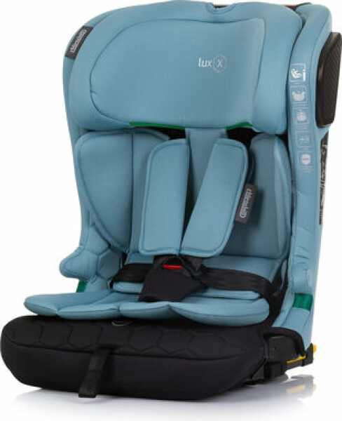 CHIPOLINO Lux X i-Size 76-150cm Isofix Pastel Blue Green / autosedačka / 76-150cm (160402)